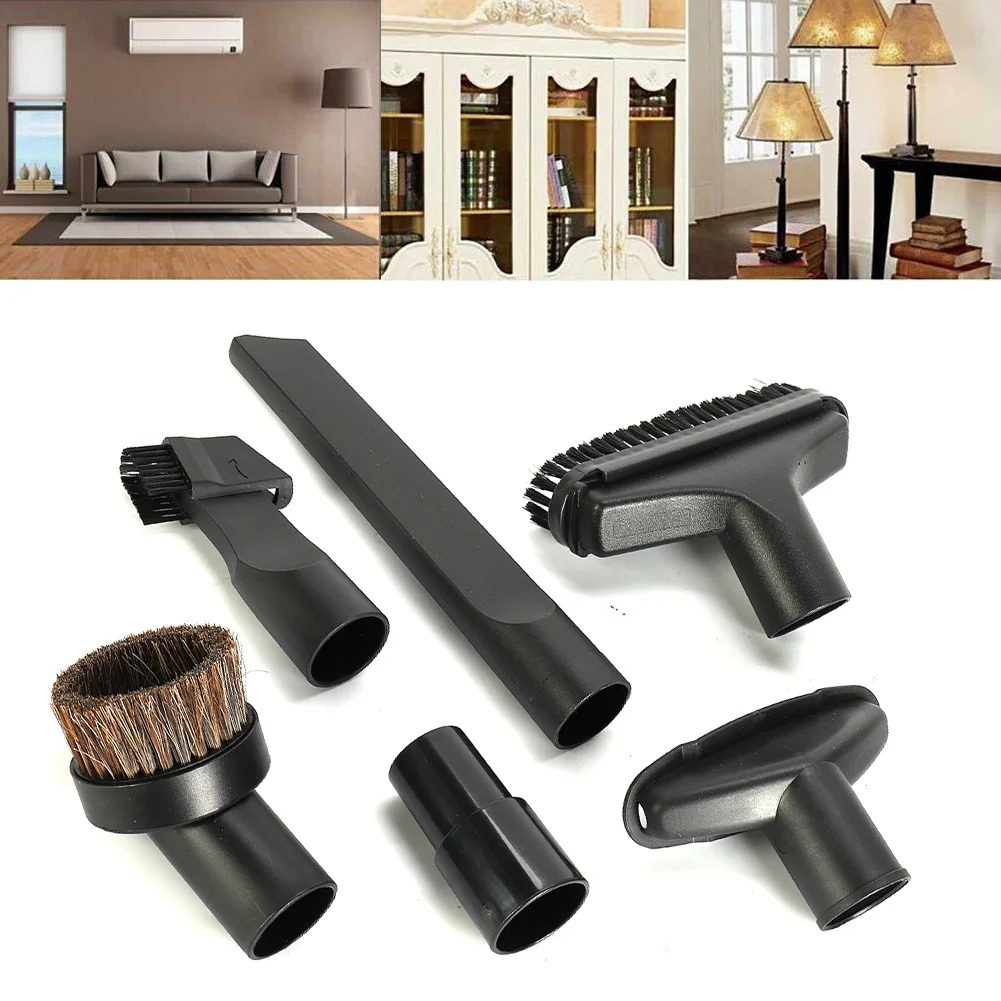 

Durable High quality Useful Brush For Craftsman Universal 6PCS AC Husky Adapter Attachment Cleaner Crevice Tool