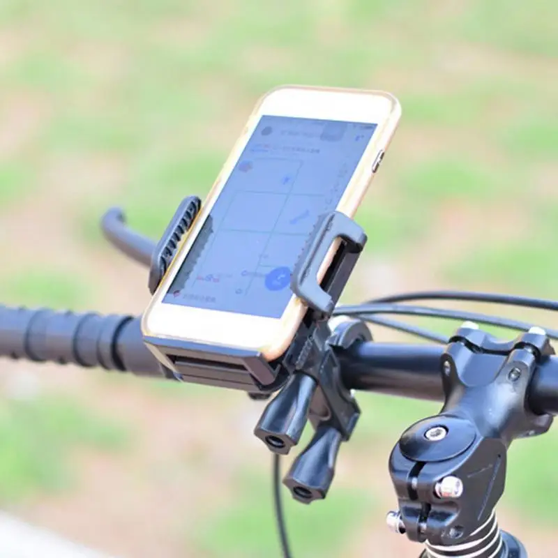 

Motorcycle Phone Holder Secure Phone Holding 360 Rotating Ball Bike Phone Mount Handlebar Phone Mount For Clip Ear Design