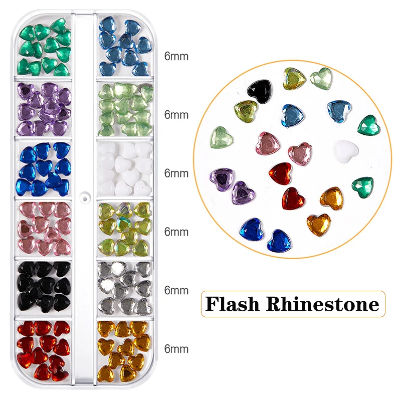

New Multi-Size Nail Rhinestones 3D Crystal AB DIY Nail Art Decorations Crystal Diamond Gem Glitter Nail Beauty Sequins Tools Set