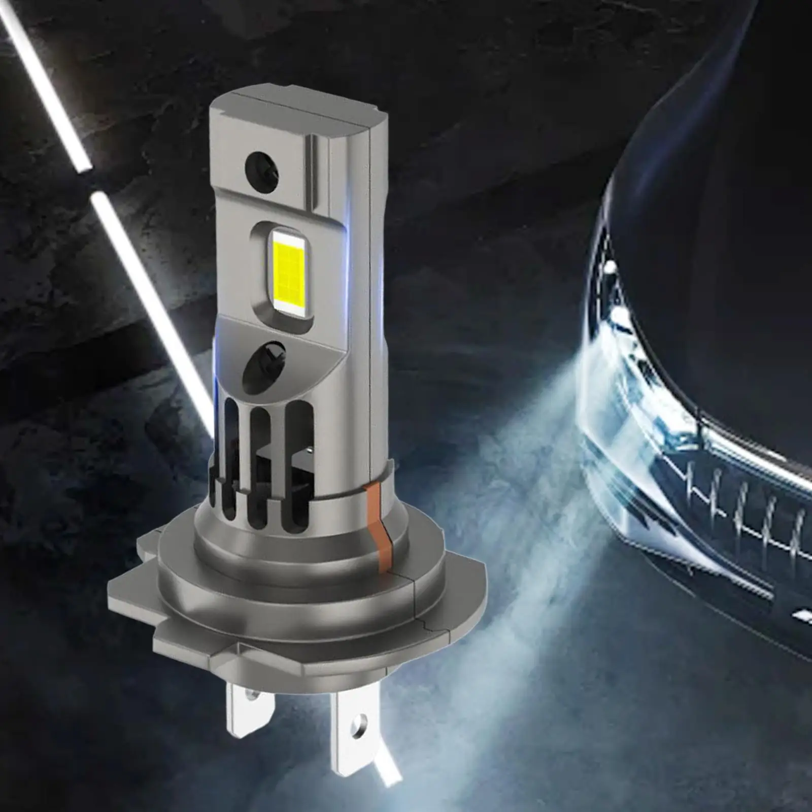 Лампа для автомобильной фары алюминиевая с высоким рассеиванием света