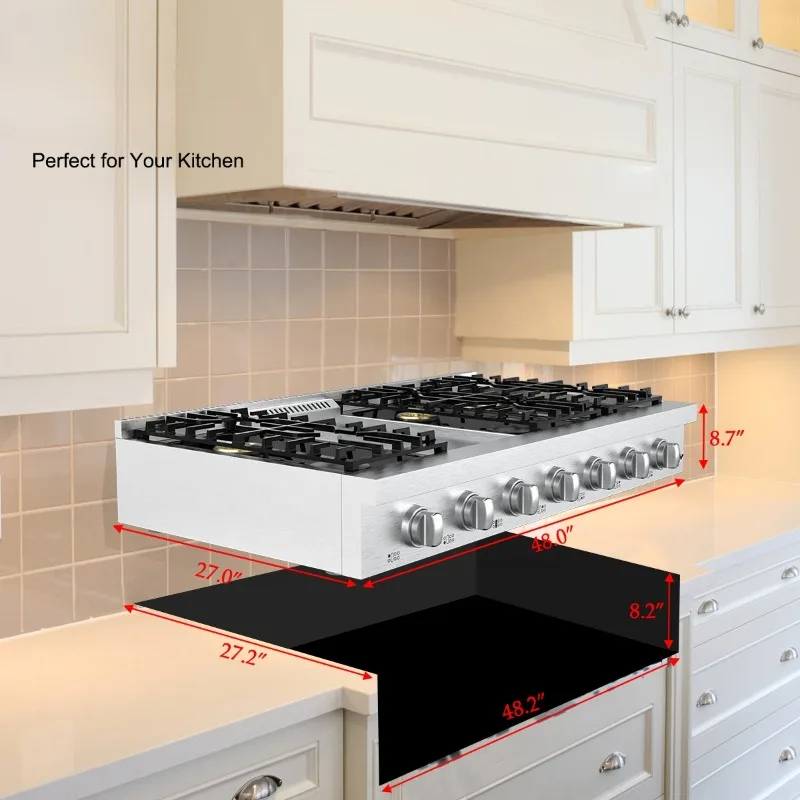 газовая плита 48 дюймов бытовая техника профессиональный натуральный новый