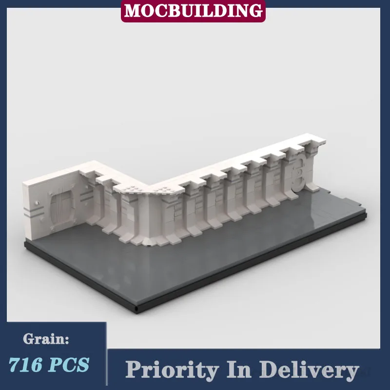 Космические войны Tantive IV коридоры модель здания MOC строительный блок сборка