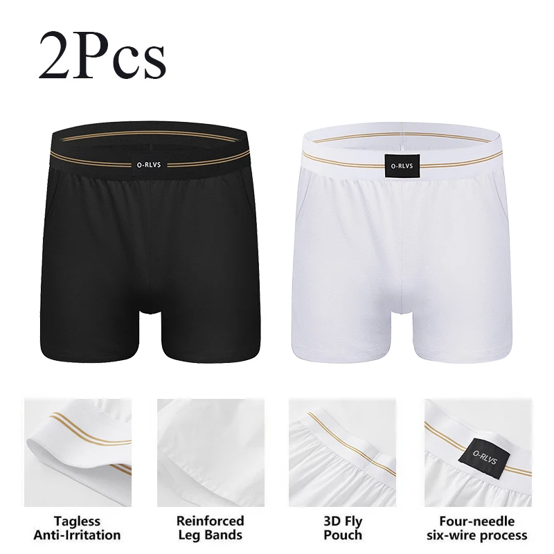 

2Pcs Summer Thin Pajama Pants Loose Casual Pants The Preferred Underwear for Home Fitness During The Epidemic Men Wearing Shorts