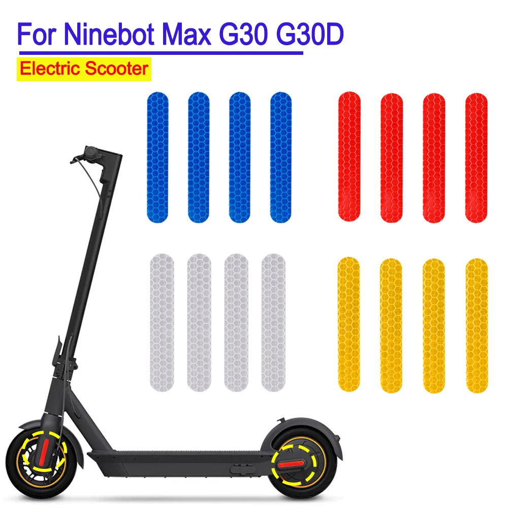 

1 комплект, Защитная Наклейка для переднего и заднего колеса Ninebot Max G30
