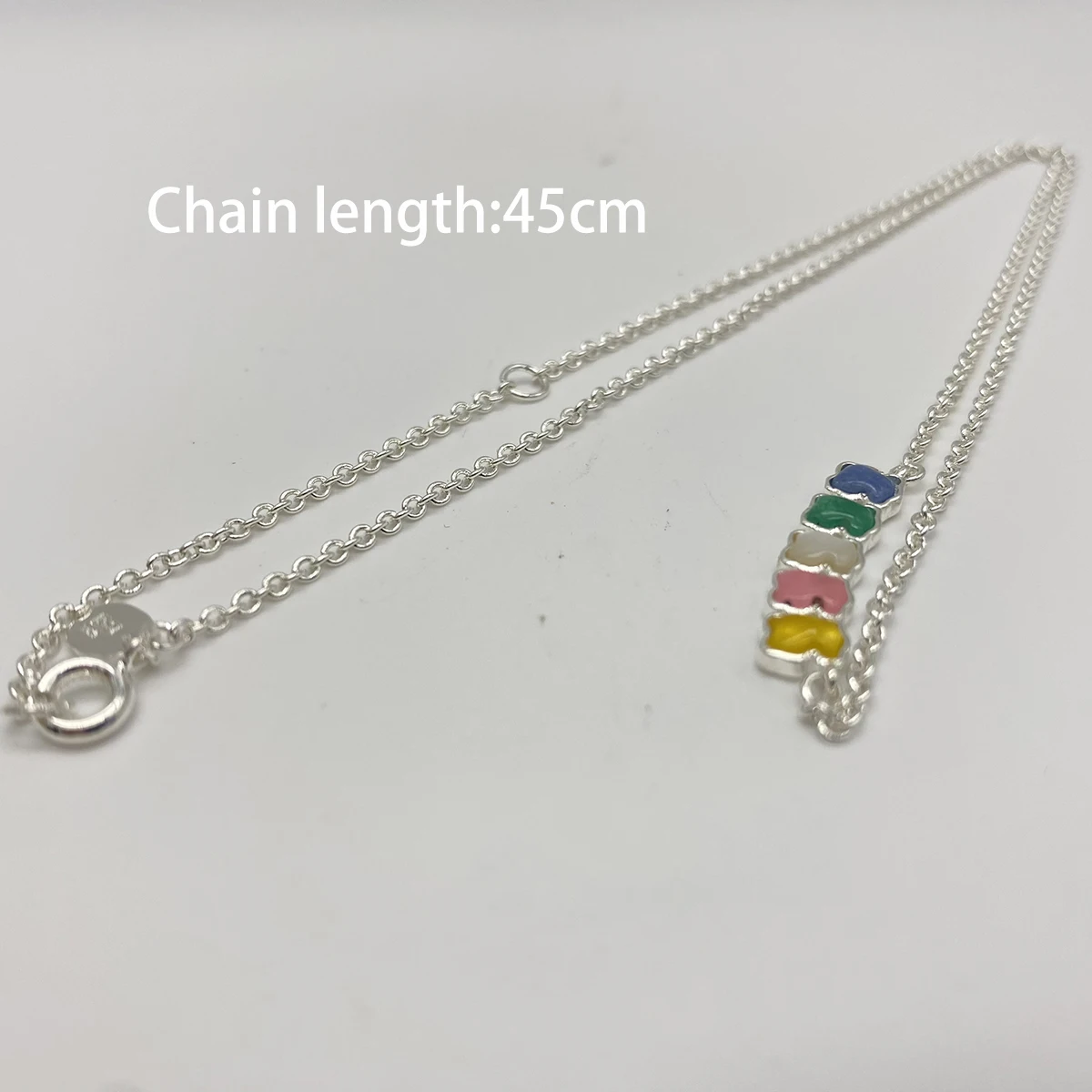 

Fashion Trends TOUSES Spanish Five color pendant bear Style necklace for Women with 925 original logo New Products in 2023