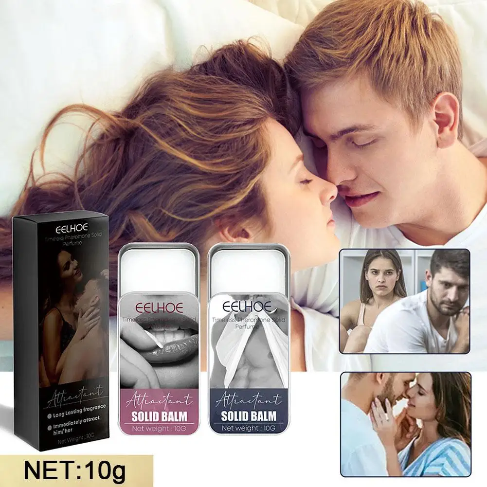 

Pheromone Solid Perfume 10g for Men Women Couples Long Lasting Fragrance Fresh Natural Deodorant Solid Balm Enhance Attraction