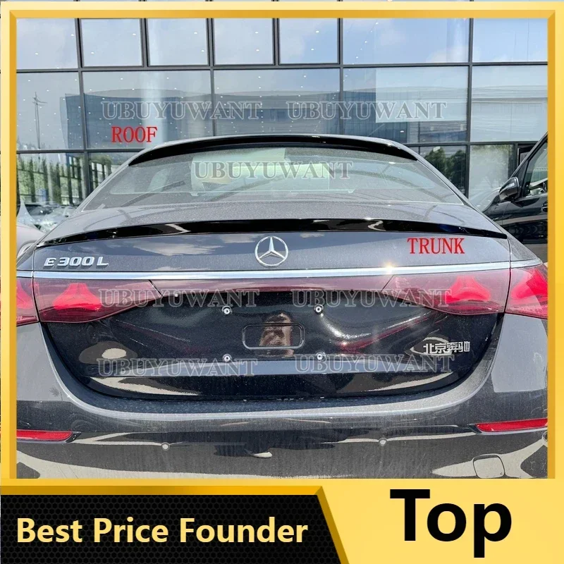 Спойлер для Mercedes Benz W214 2023+ НОВЫЙ E-класс E200 E300 E320 E63 Высококачественный