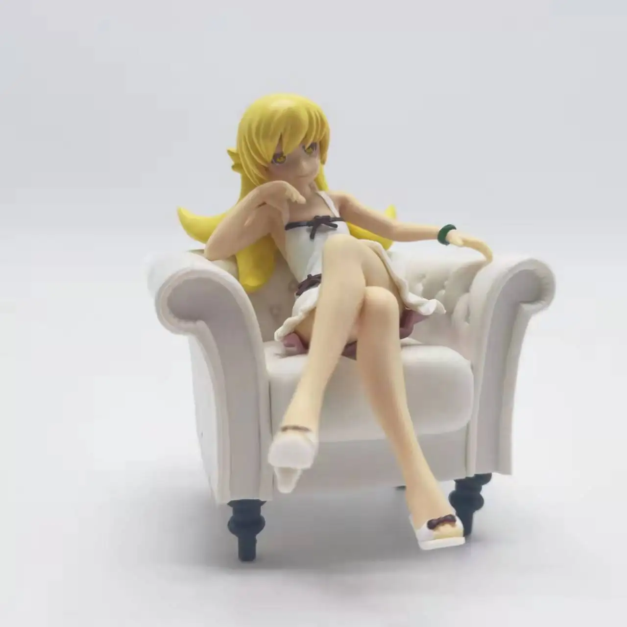 

Anime SQ Oshino Shinobu with Sofa Ver. Action Figure Model Toys 12cm