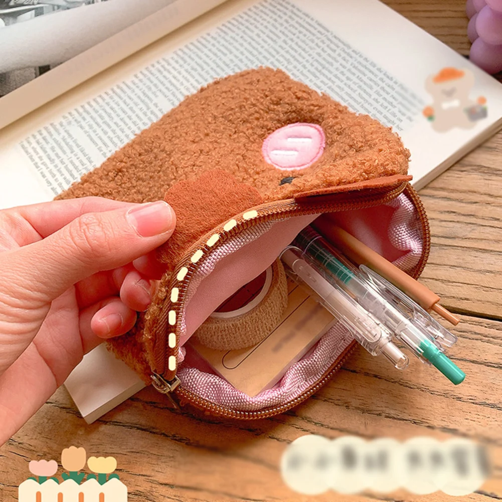 Mini Cartoon Sanitary Pad Storage Bag Small Ladies Cosmetic Bag Portable Girls Lipstick Coin Sanitary Bags For Girls Women