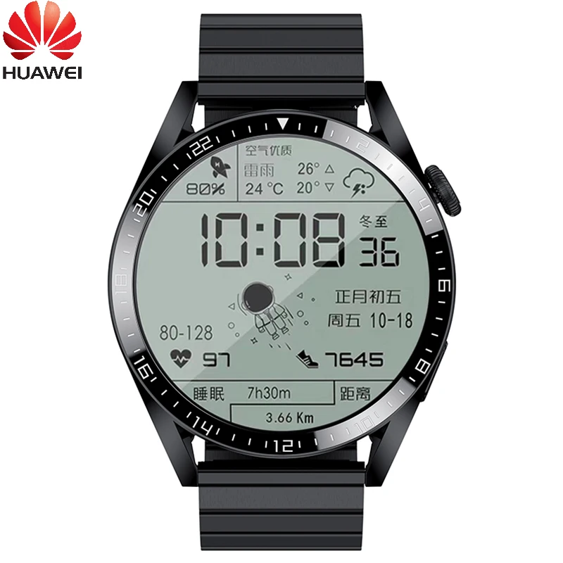 

Huawei For Xiaomi Iphone Samsung Phone Smart Watch Men Android IOS Bluetooth Call Smartwatch GT3 Waterproof Smart Watch Man