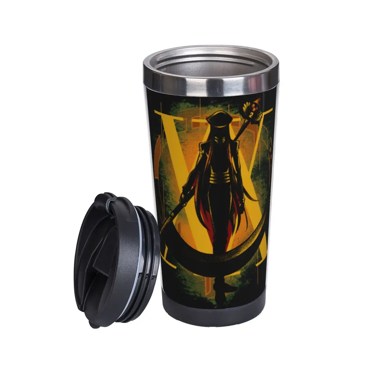 Kite Hxh Kite Hunter X Hunterst Double Insulated Water Cup Cute Thermos bottle Mug Humor Graphic Heat Insulation tea cups