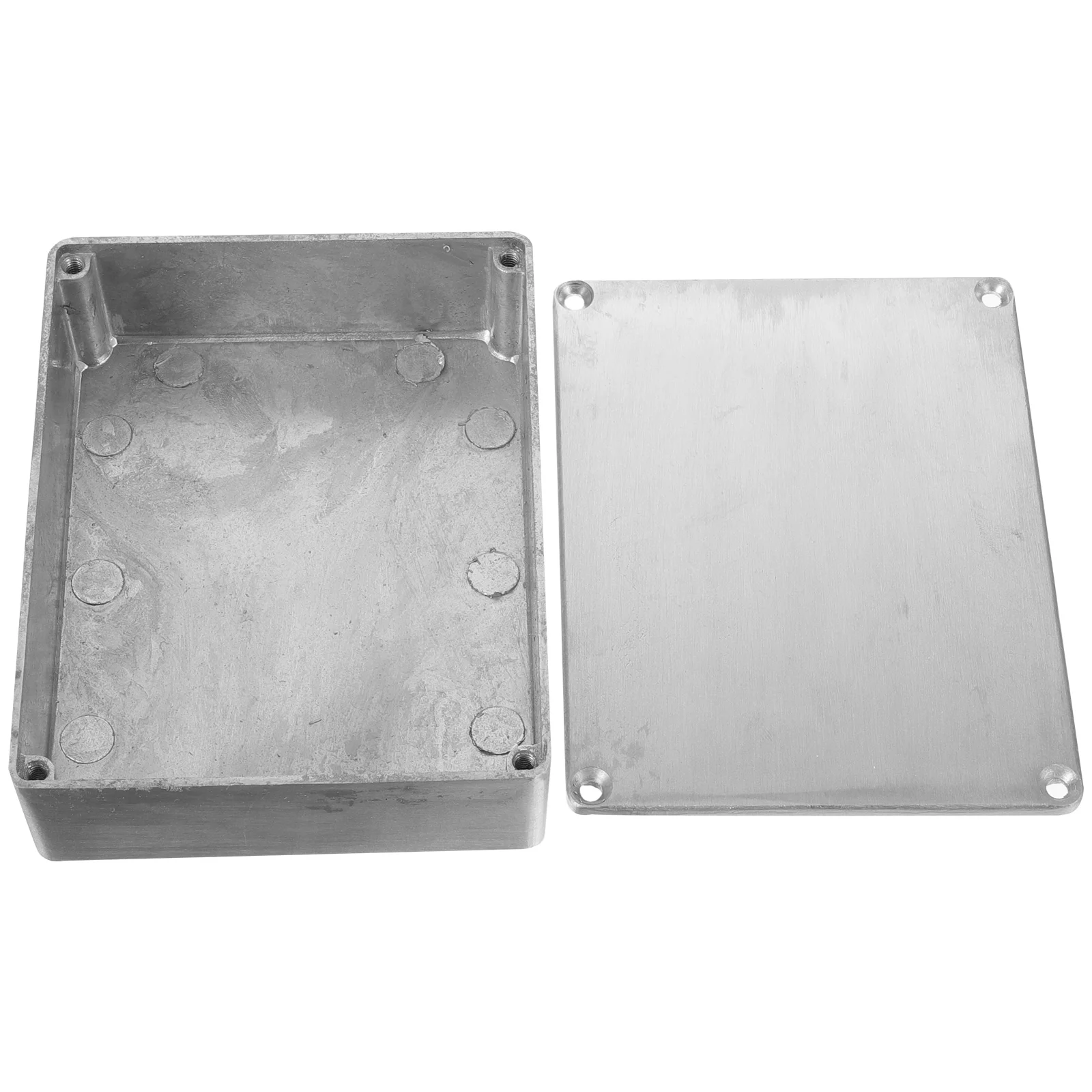 

Guitar Pedal Case Aluminum Storage Metal Effects Enclosure Amplifier Project Stomp Container