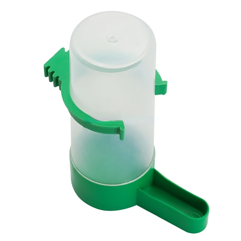 

Пластиковая поилка для птиц птицы, питьевая чаша с зажимом, 90 мл