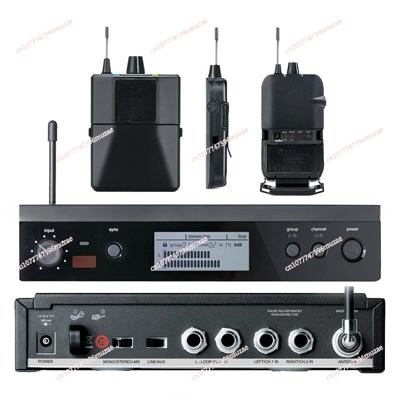 PSM300 Профессиональный беспроводной портативный аудиоплеер для сцены