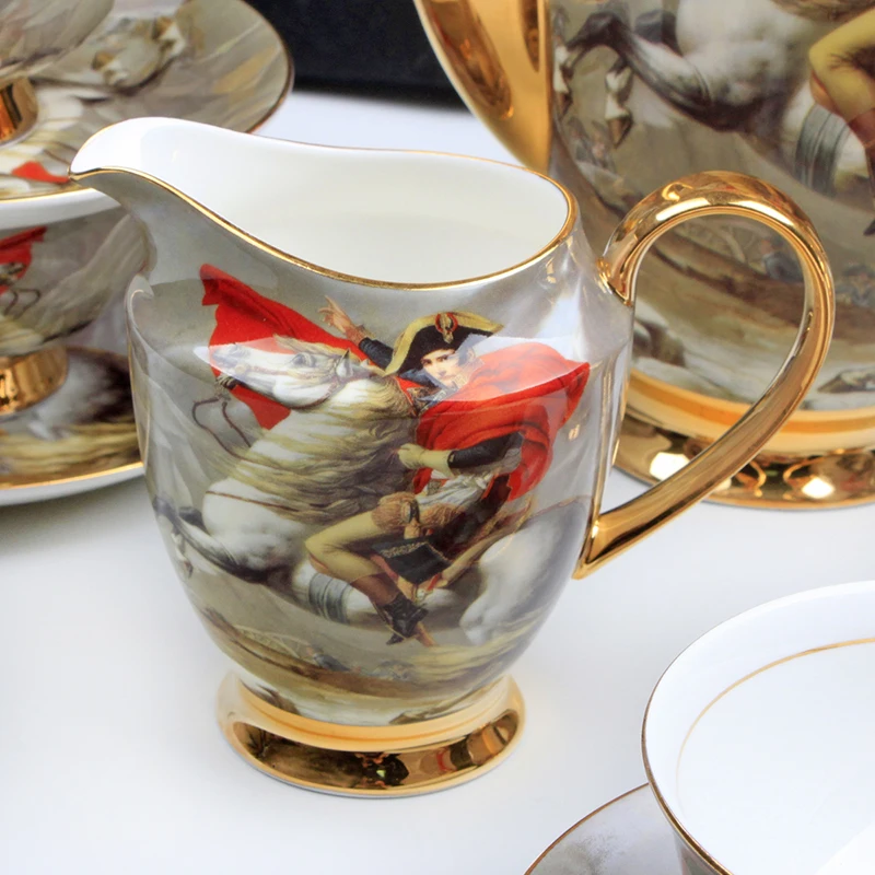 

Керамическая банка для приправ, контейнер для сливок, посуда, ковбойские узоры для картины маслом, кухонные инструменты, молочный кувшин, посуда для кофе