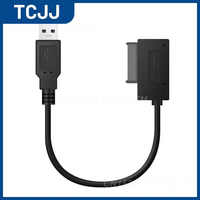 

USB адаптер для ПК 6P 7P CD DVD Rom SATA на USB 2,0 конвертер slim Sata 13 Pin кабель привода для ПК ноутбука