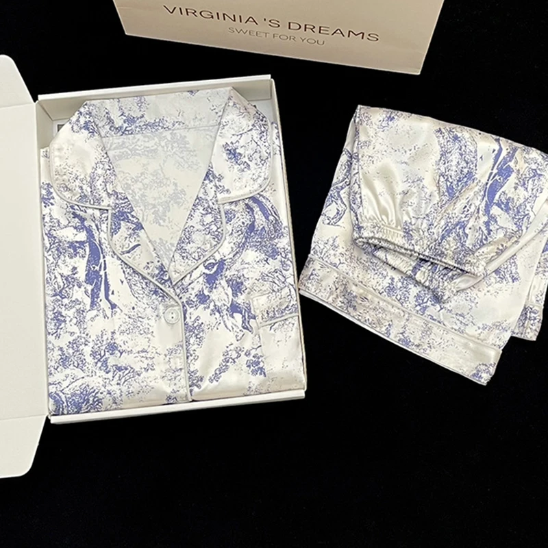 Женская летняя Пижама с коротким рукавом и шортами