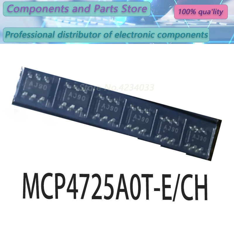 

10-50PCS MCP4725A0T-E/CH P4725A0T MCP4725 SOT-23-6 NEW100% MCP4725A0T-E/CH