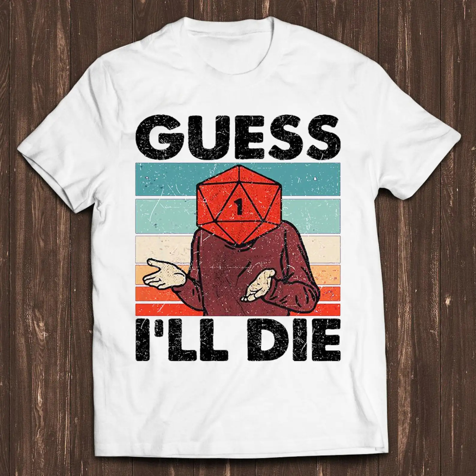 I Will Die D &amp Dice DnD D20 Gaming ролевая игра и смешные фильмы унисекс геймерские культовые