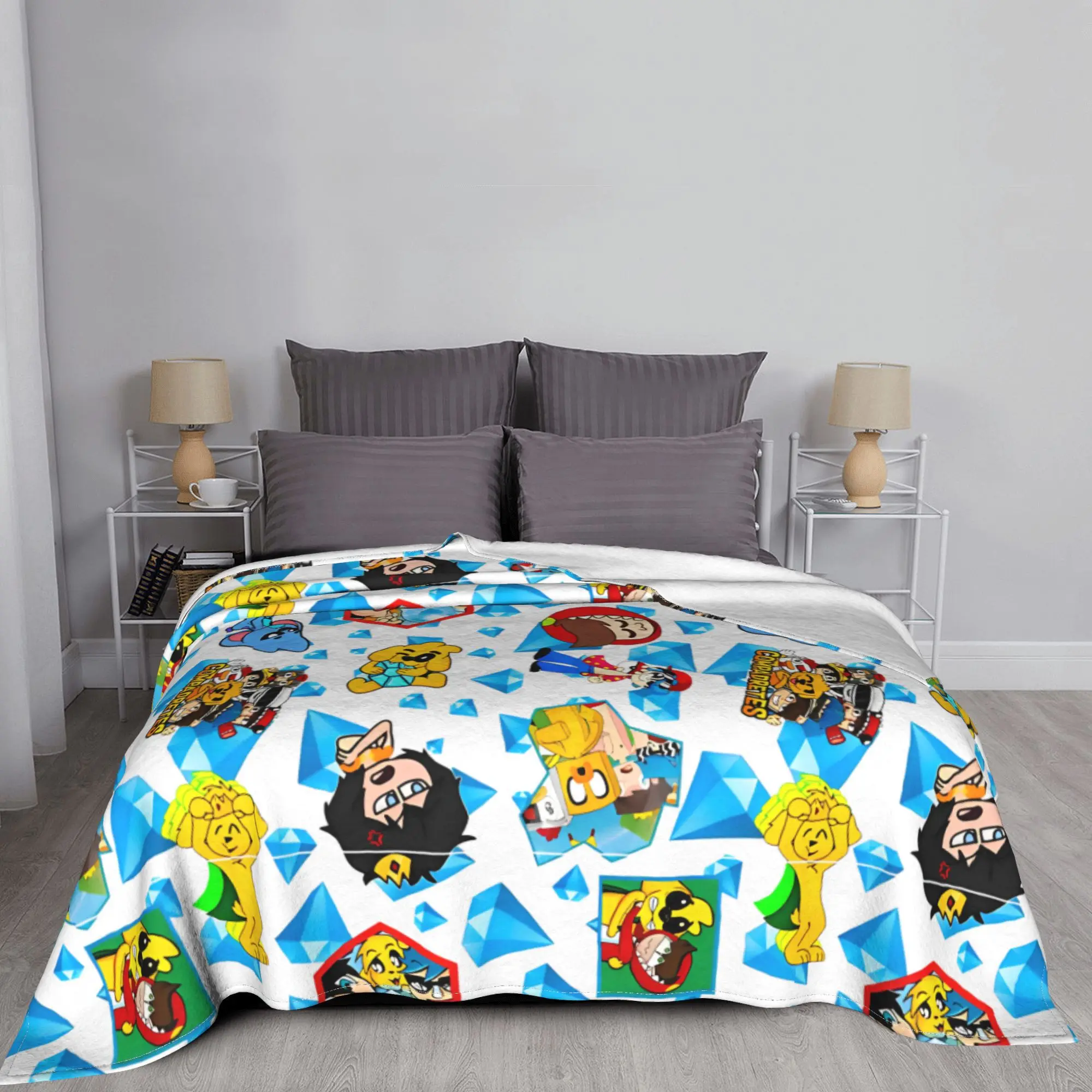 Mikecracks узор коралловый флис плюшевые пледы мультяшные одеяла для дома и улицы