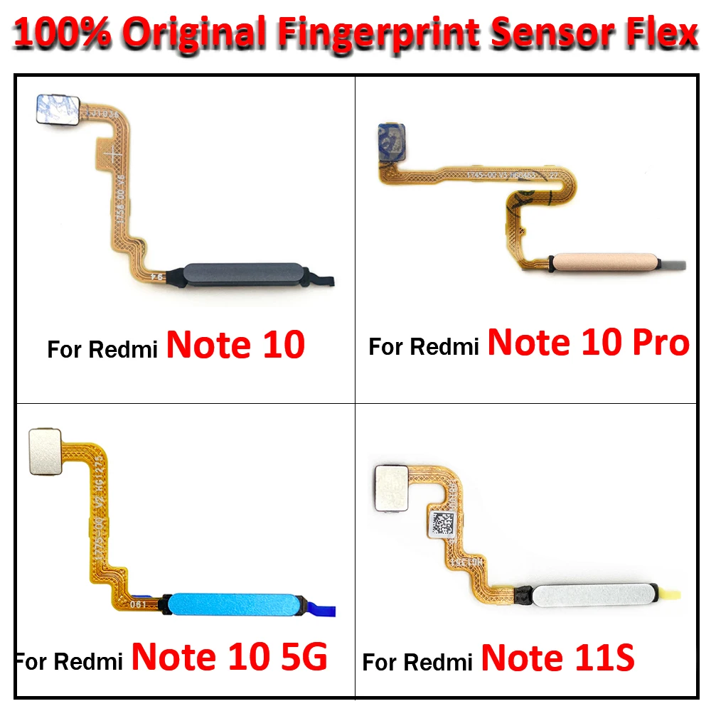 Оригинальный сканер отпечатков пальцев для Xiaomi Redmi Note 10 Pro 11S |