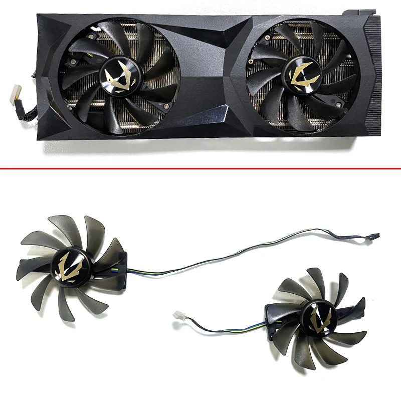 

87mm 4pin CF9015H12S DC12V 0.40A RTX2080 TI GPU Fan For ZOTAC ZT-T20810G-10P GeForce RTX 2080 Ti 11GB GDDR6 352Bit Cooling Fan