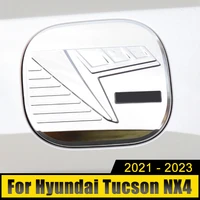 car styling accessories for hyundai tucson nx4 2021 2022 2023 abs plastic fuel tank cover oil cap decorative trim case sticker