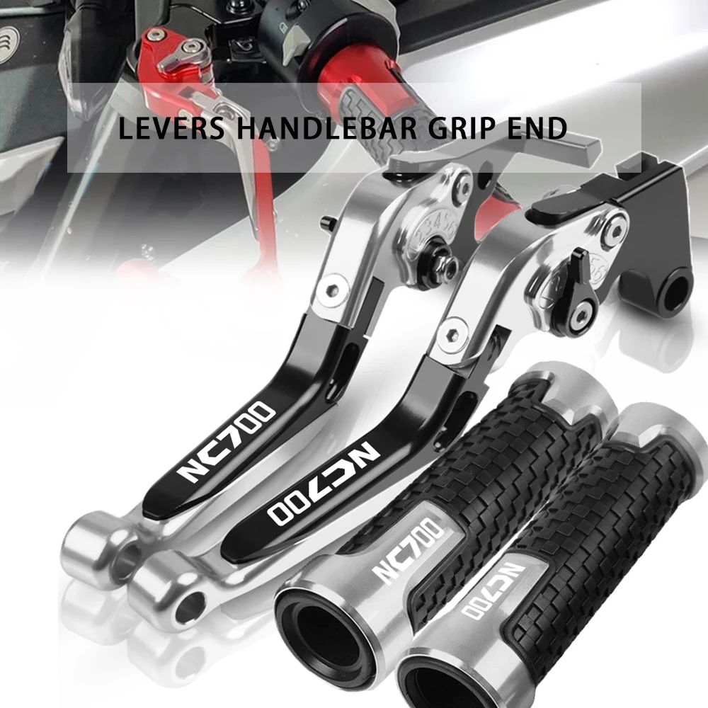 

NC750 S/X Motorcycle Brake Clutch Levers For HONDA NC750S NC750X Handle bar grip ends plug NC700S NC700X NC 700 750 Hand NC700