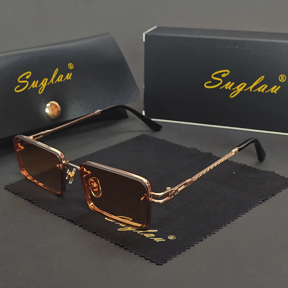 SUGLAU уличные украшения солнцезащитные очки женские панк пляжные козырьки мужские