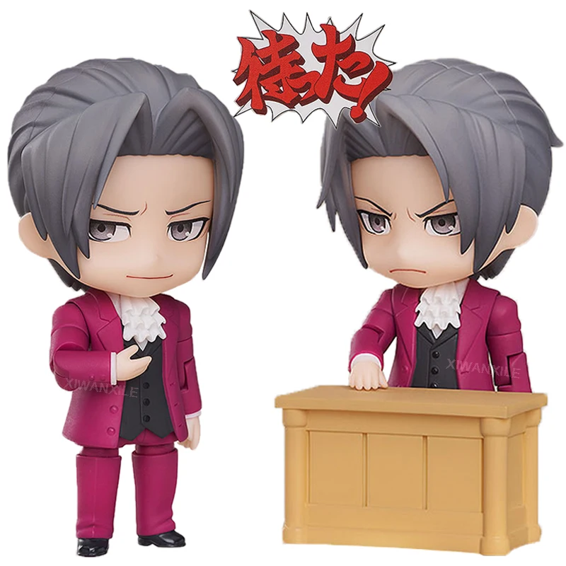 

#1762 Miles Edgeworth Ace Attorney Anime Figure #1761 Phoenix Wright Action Figure Gyakuten Saiban Figure Collectible Model Toys