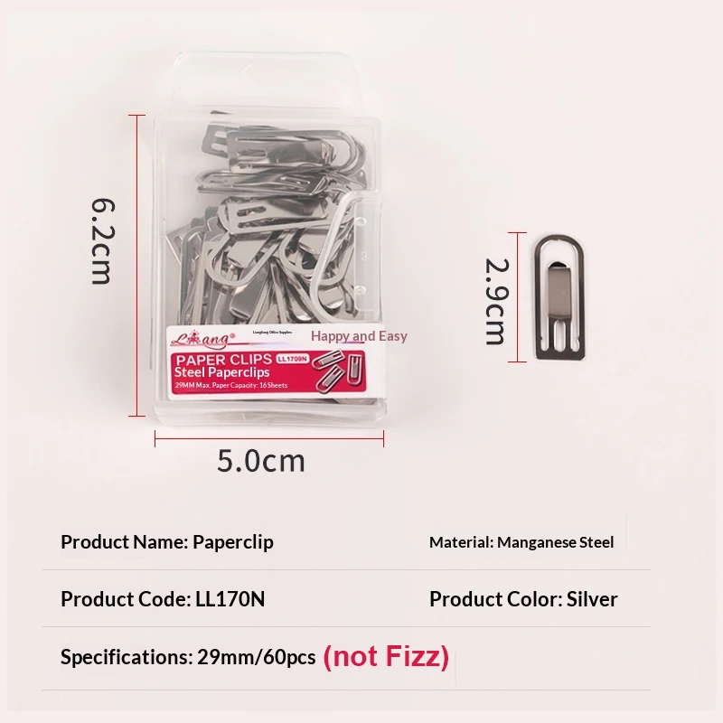 Fizz металлический зажим для бумаги, офисные принадлежности, креативные цветные канцелярские товары, розовый, золотой, серебряный файл, булавка-скоросшиватель, Закладка, креативный, милый