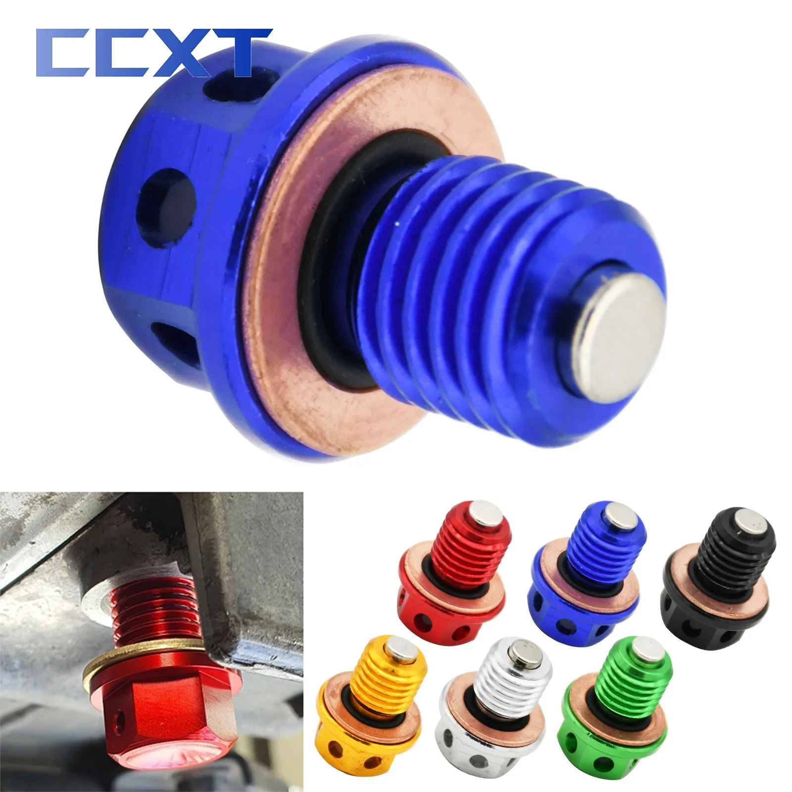 Винтовой болт для слива масла M12x1.5 для Yamaha YZ250 XT250X WR250R WR250X YZ250X YZF WRF 400 426 YZ80 YZ100 YZ125 YZ250 YZ 400 465