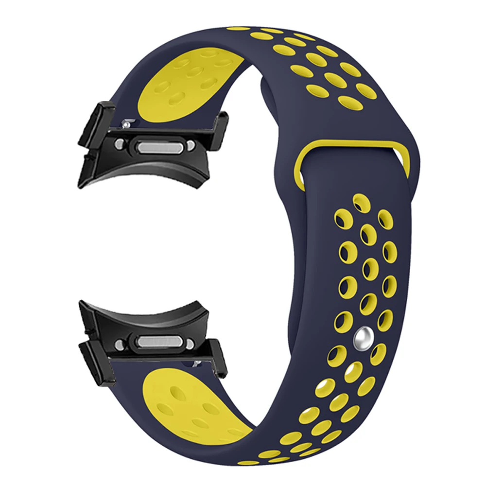 Ремешок силиконовый для Samsung Galaxy Watch 6 4 Classic 5 Pro 47 мм 43 браслет без зазора watch 44 40 20