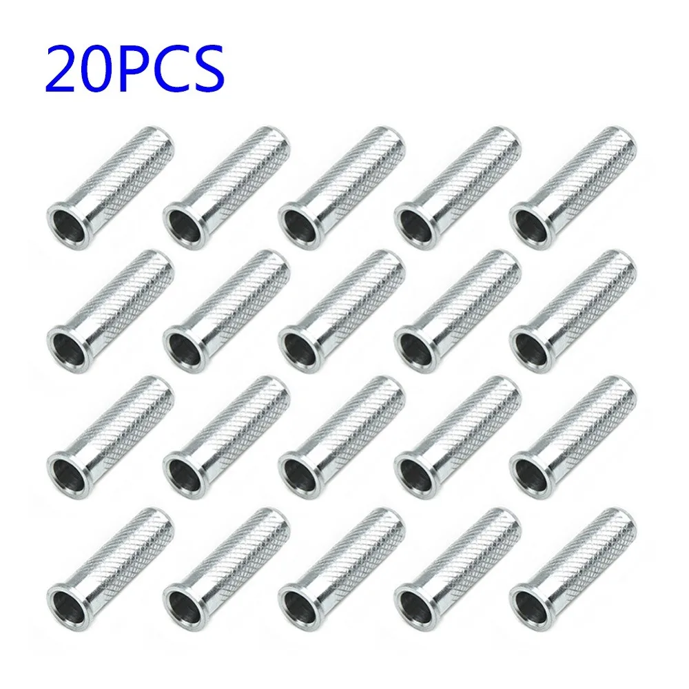 

20pcs Outdoor Archery Screw Broadhead Arrowhead Insert Adapter Connector Shaft Durable Arrowhead Connectors Hunting Accessories