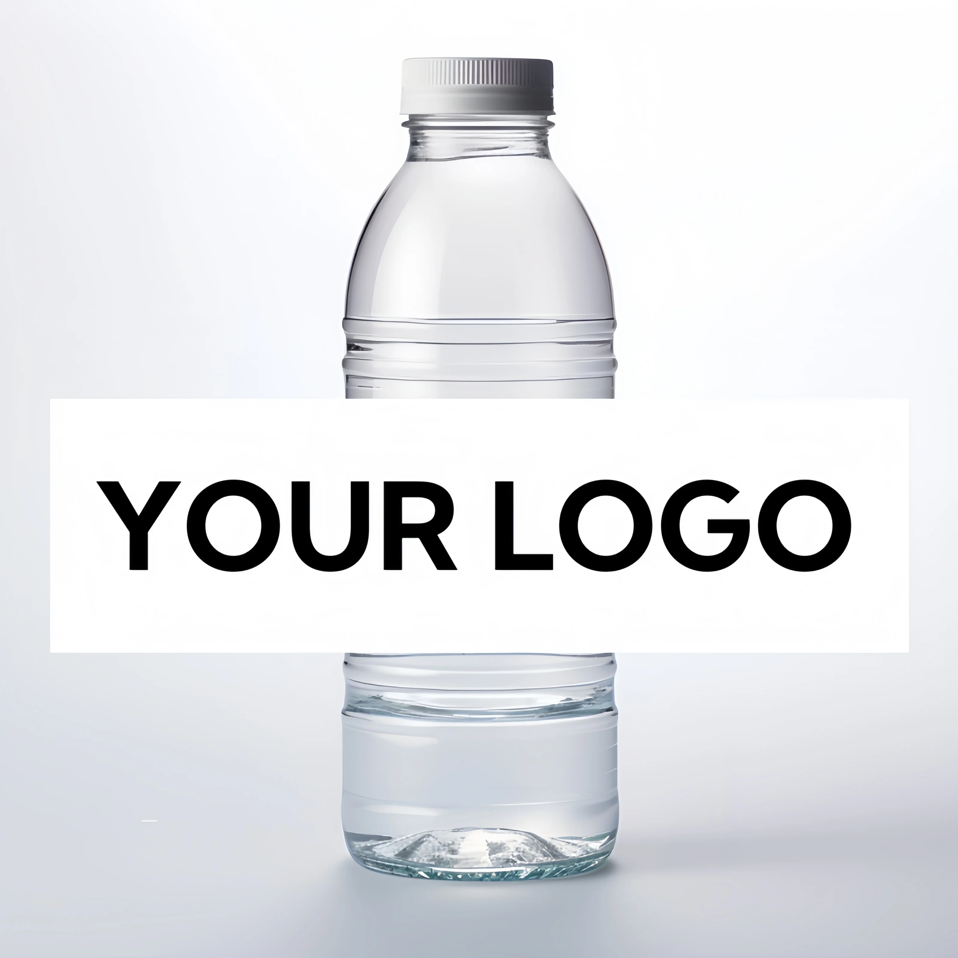 Наклейки для бутылок с логотипом 30/50 штук