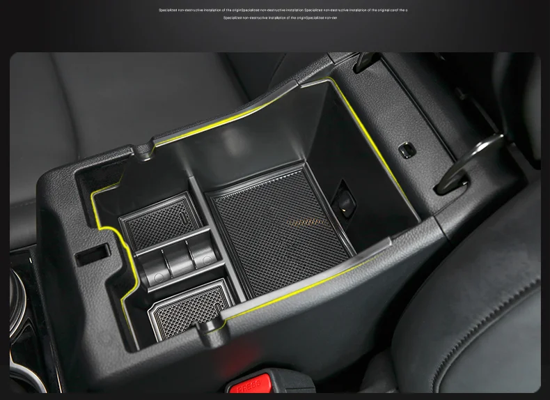 

Автомобильная центральная консоль, подлокотник, лоток для хранения для Jeep Grand Commander 2018 ~ 2021, аксессуары для салона автомобиля