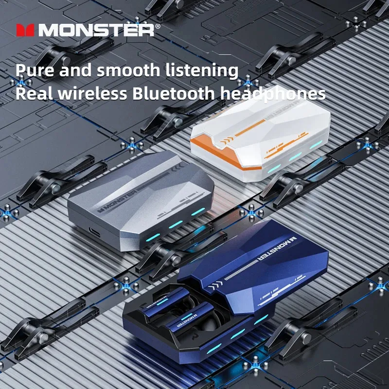 Беспроводная игровая гарнитура Monster XKT11 HD Call Bluetooth 5.2