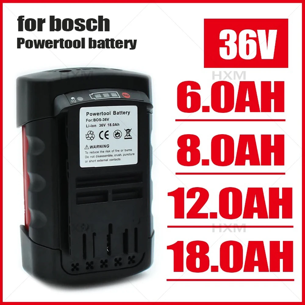 

Литий-ионный аккумулятор высокой емкости 36 В для Bosch BAT810 BAT836 BAT840 GBH36V-Li, сменный литий-ионный аккумулятор