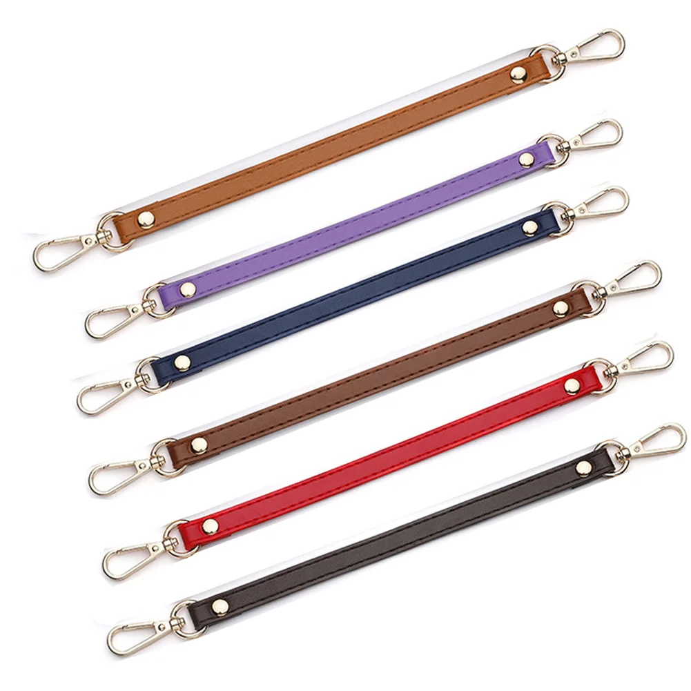 

All-matched Practical Shoulder Strap Solid Color Convenient Replacement Bag Strap Lychee Pattern Bag Decorative Accessories