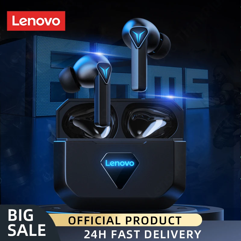 

Lenovo Original GM6 Gaming Wireless Headphones Bluetooth Earphones Smart Remote Control Earbuds Low Latency Headset With Mic New