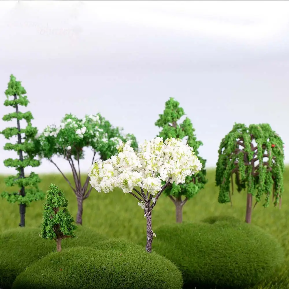 Миниатюрные пластиковые фигурки для сада Microlandscape