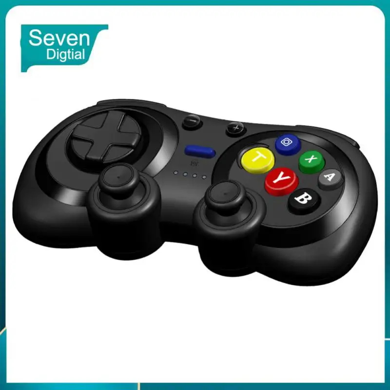 

Built-in Dual Motor Gamepad Controller Vibration Rocker 5 Hours Compatible Controller Built-in Gyroscope Mini