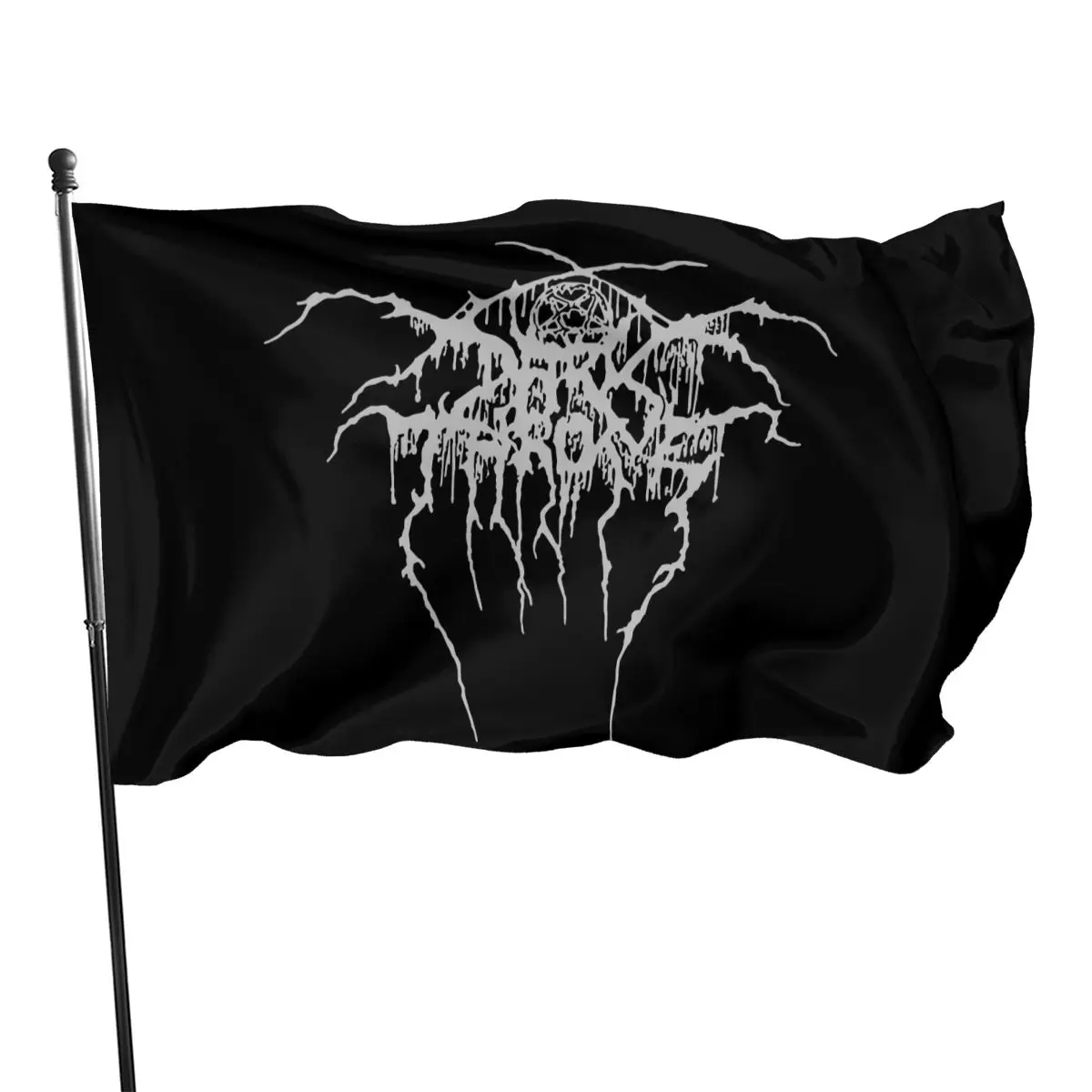 Забавный хлопковый уличный флаг с забавным принтом darktron True норвежского черного