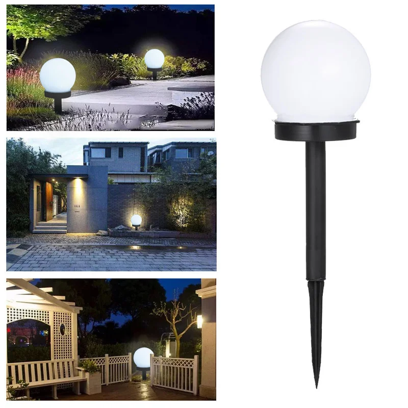 1/2Pcs/lot LED Solar Garden Light Outdoor Waterproof Lawn Light Pathway Landscape Lamp Solar Lamp for Home Yard Driveway Lawn images - 6