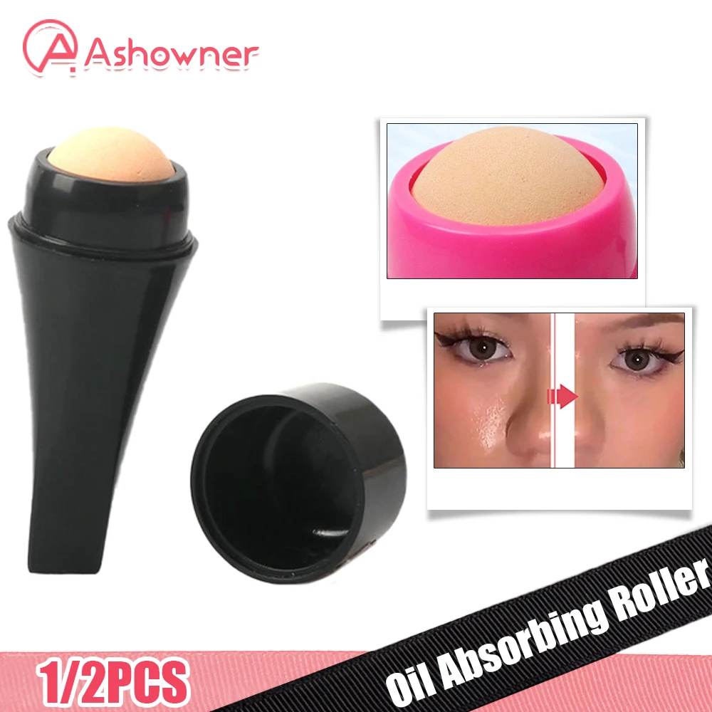 

Natural Volcanic Roller Oil Control Rolling Stone Matte Makeup Face Skin Care Tool Facial Cleaning Oil Absorption Roller on Ball
