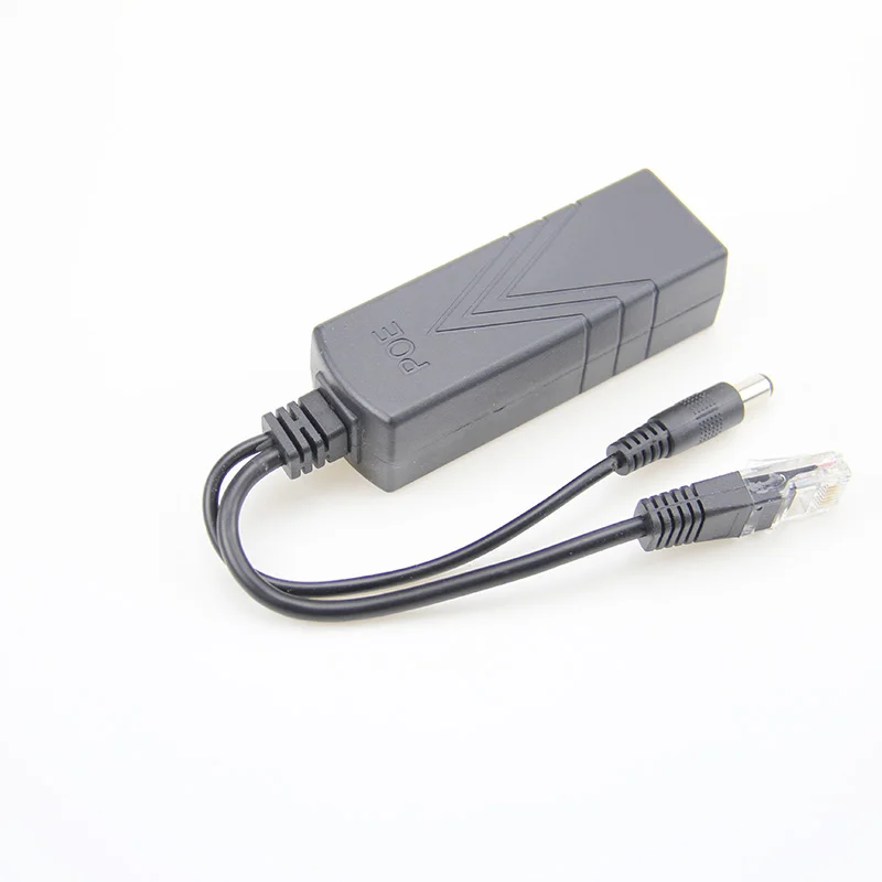 48V to 12V 2A 100m High quality POE Adapter cable POE Splitter Power supply module 12v separator combiner for CCTV camera