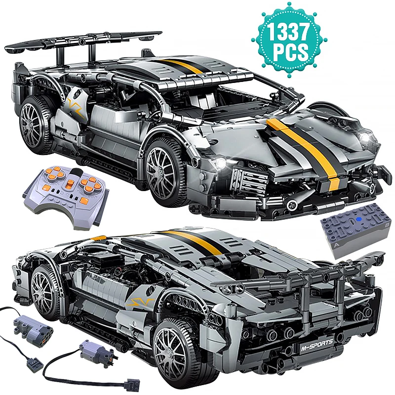 

Technical Famous Super Speed Car Building Blocks Expert Sports Racing Vehicle Model Bricks Toys Birthday Gift For Boyfriend