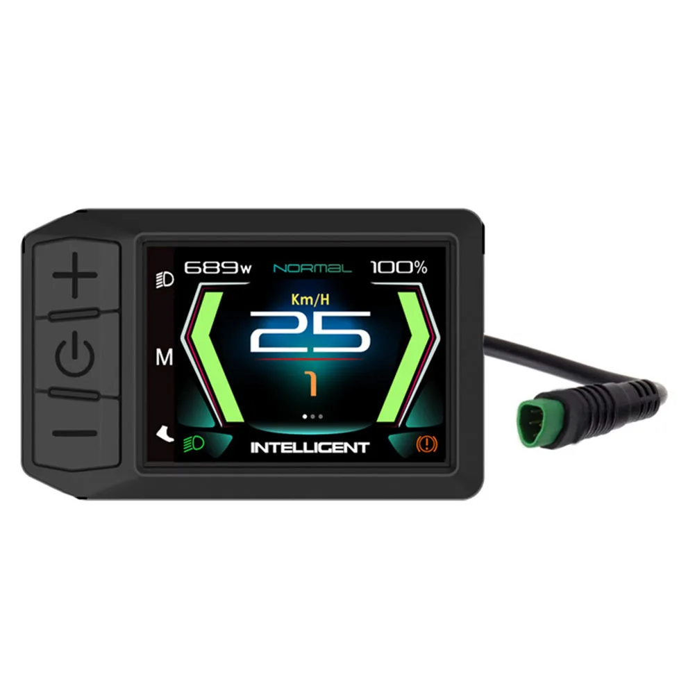 

LCD Display Reliable For Bafang 600C Display for M510 M600 M500 Motors with PAS Level Indicators and Time Display