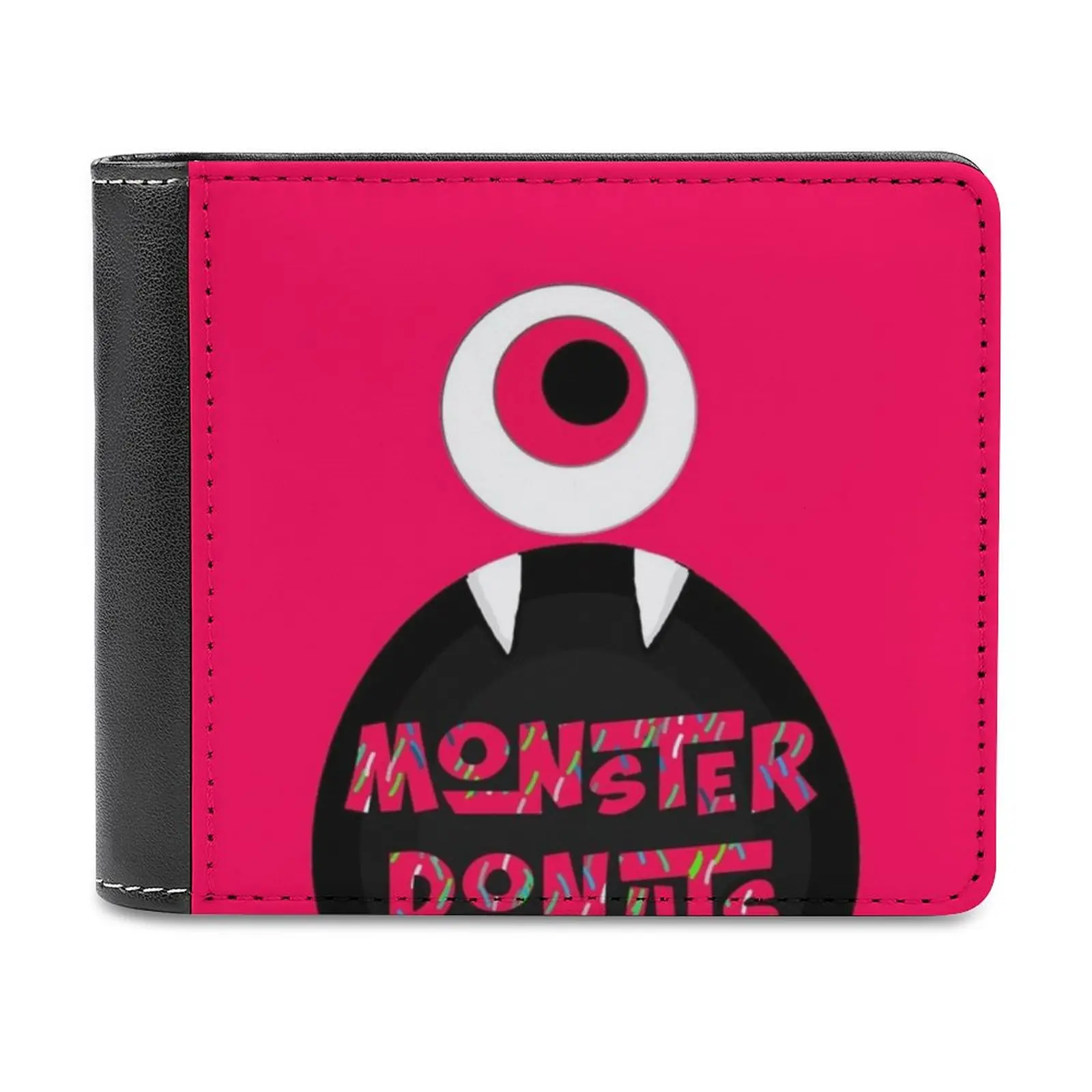 

Monster Donuts Color Men's Wallet Purses Wallets New Design Dollar Price Top Men Leather Wallet Percy Jackson Sea Of Monsters