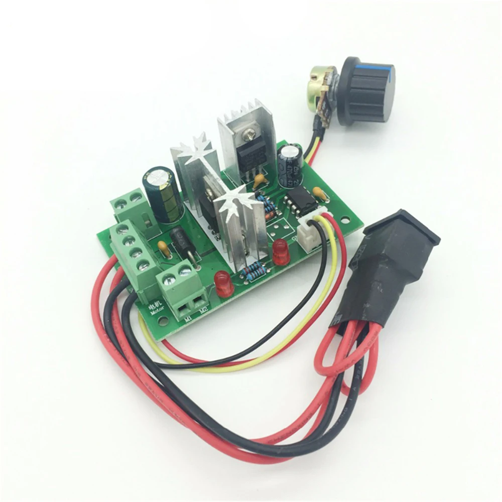 Регулятор двигателя постоянного тока с ШИМ 6 В 12 24 30 10 А 200 Вт контроллер вперед и